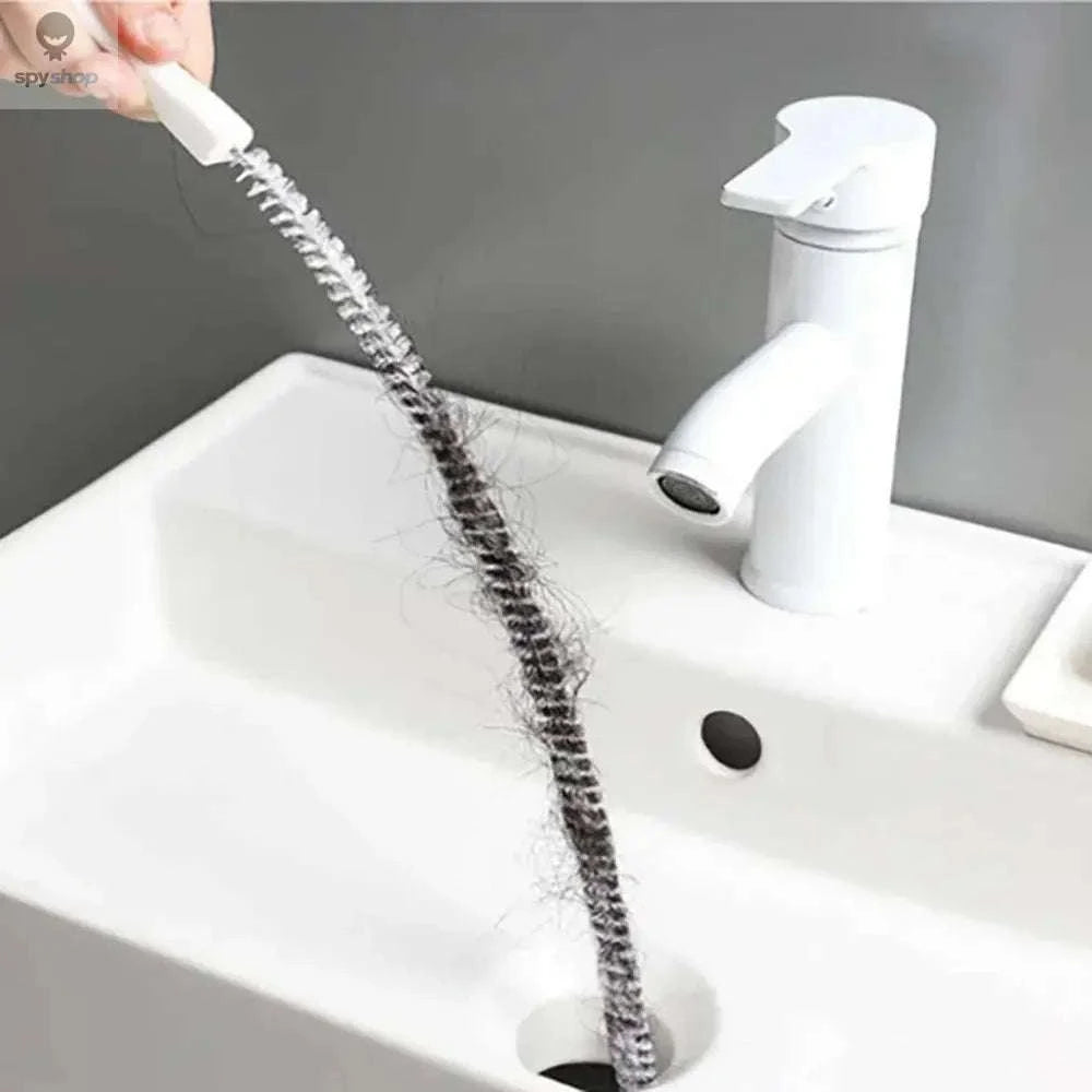 Sink Drain Cleaning Brush – Flexible Deep-Clean Tool for Kitchen & Bathroom Drains-xiashuidao
