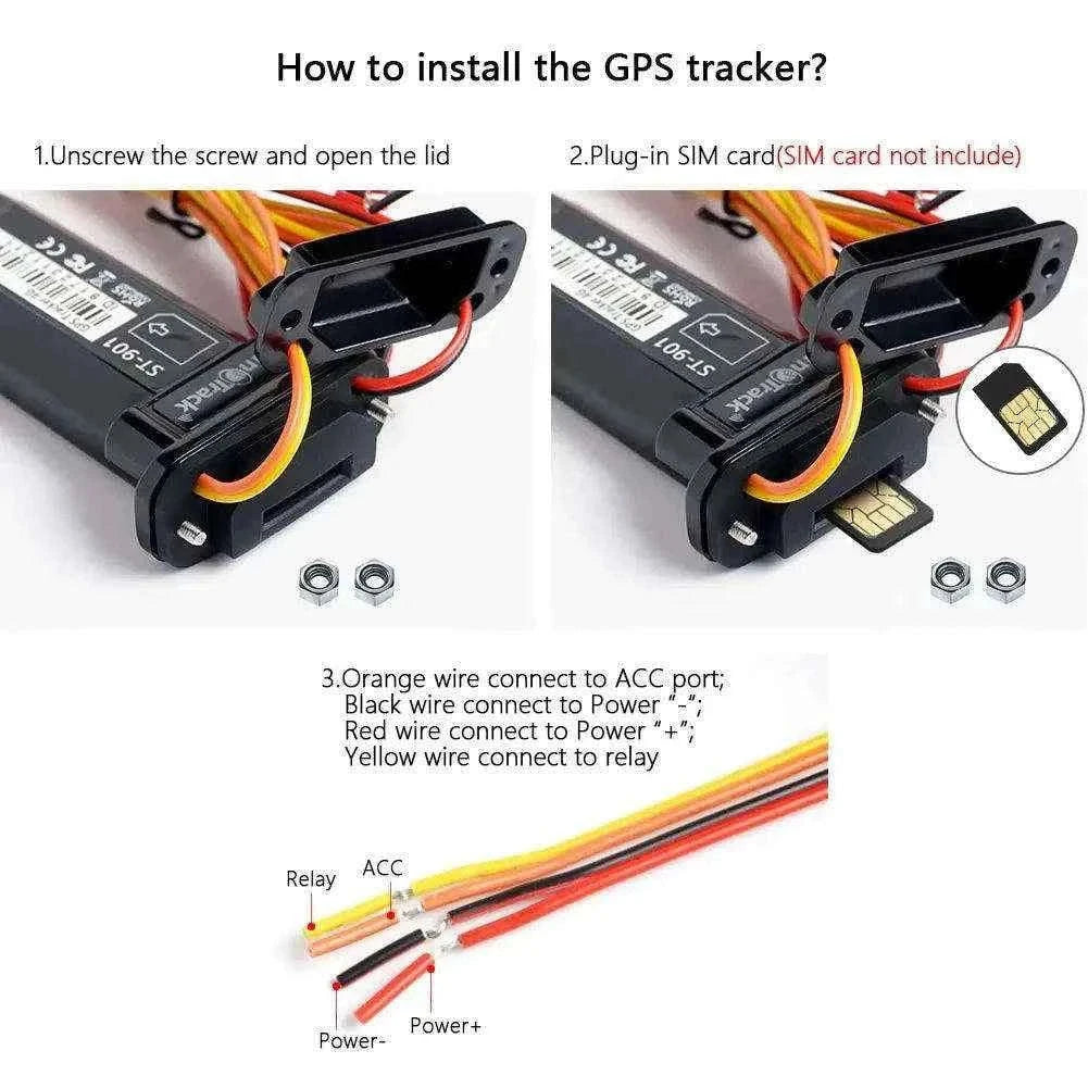SinoTrack 4G GPS Vehicle Tracker with Real-Time Alerts-4G With Bat and Box / CHINA