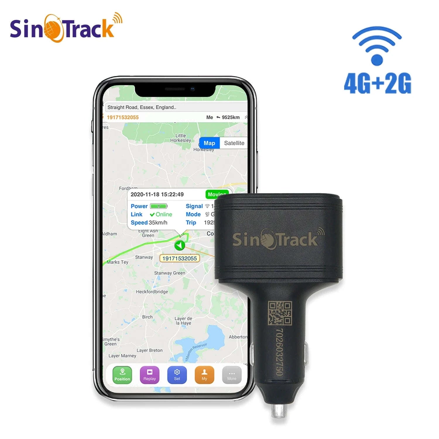 SinoTrack 4G USB Car Cigarette Lighter GPS Tracker ST-909L Car Phone Charger with Free Online Tracking APP-909L-4G