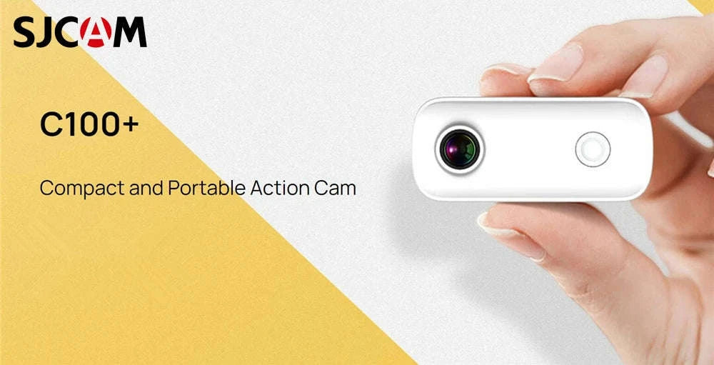 SJCAM C100 Plus 4K Action Camera Waterproof 30M WiFi EIS-C100 Plus Black / Standard