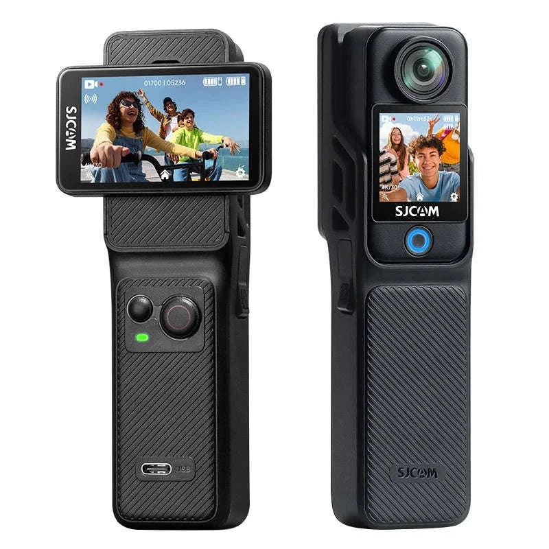 SJCAM C400 4K Pocket Camcorder for Vlogging and Travel-C400 / United States
