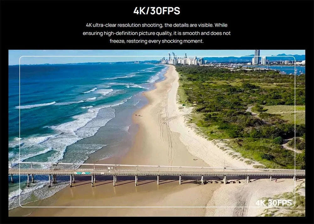 SJCAM SJ4000 Air 4K WiFi Action Camera 30M Waterproof Wide Angle-SJ4000 Air / Standard