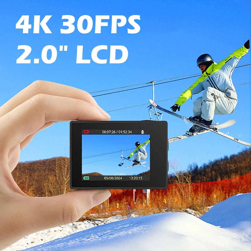 SJCAM SJ4000 Air 4K WiFi Action Camera 30M Waterproof Wide Angle-SJ4000 Air / Standard