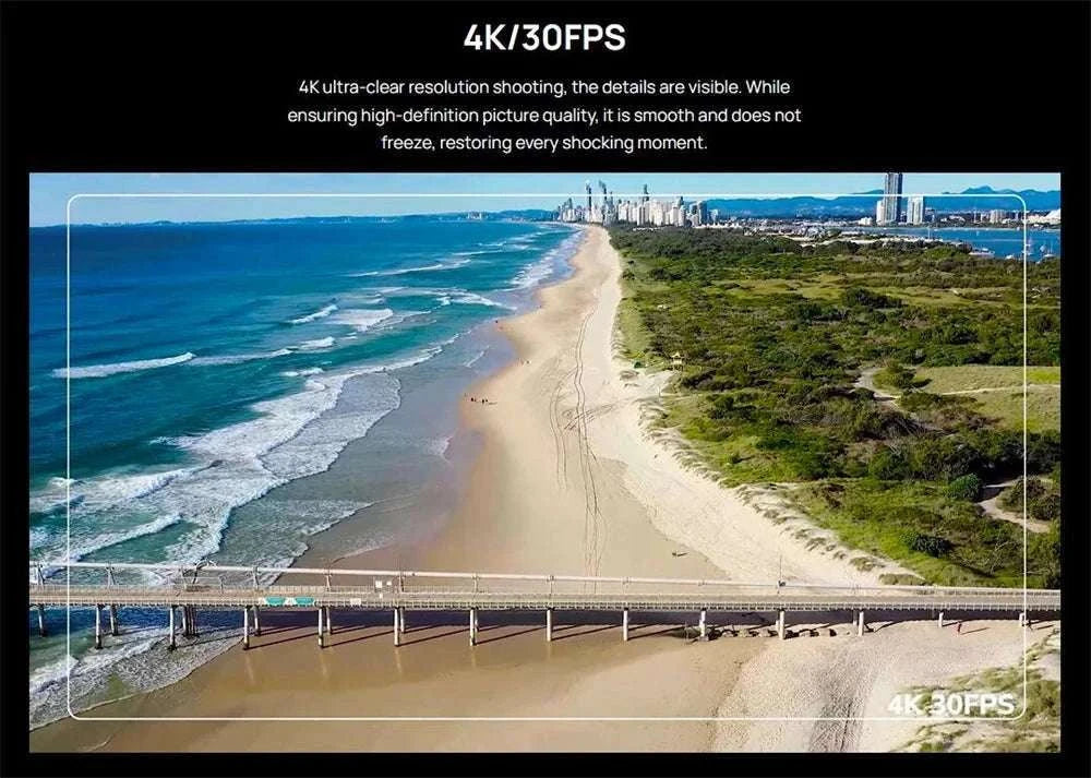 SJCAM SJ4000 Air 4K WiFi Action Camera 30M Waterproof Wide Angle-SJ4000 Air / Standard