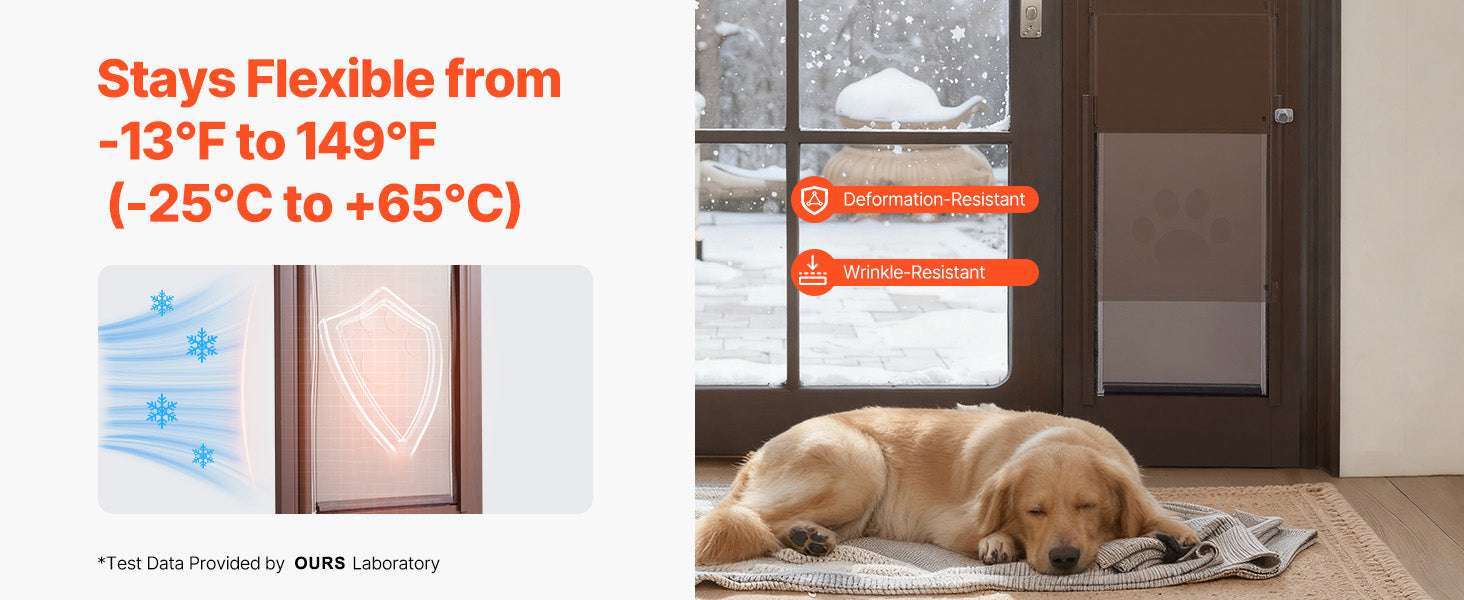 Sliding Glass Dog Door with Lock – Adjustable Aluminum Pet Panel-75 to 81in L / United States