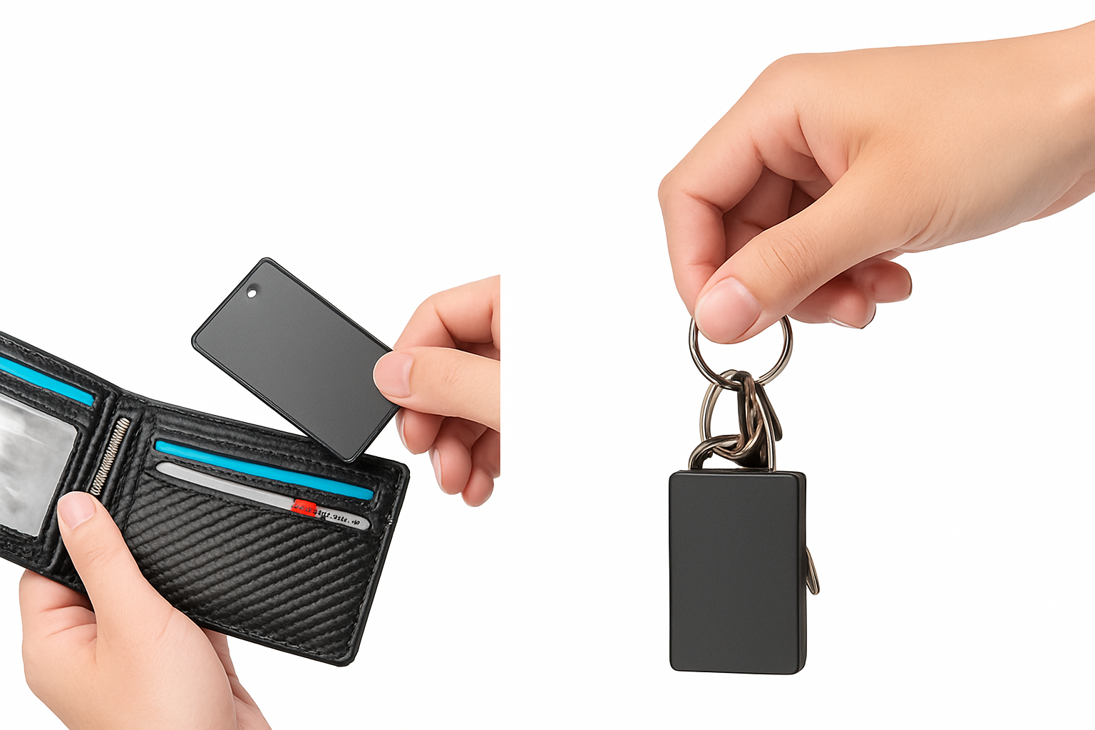 Cartão Rastreado Slim Bluetooth para Carteira compatível com Apple Find My