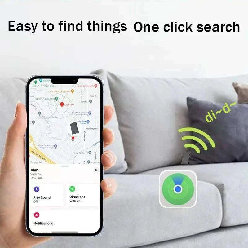 Slim Bluetooth Wallet Tracker Card for Apple Find My-