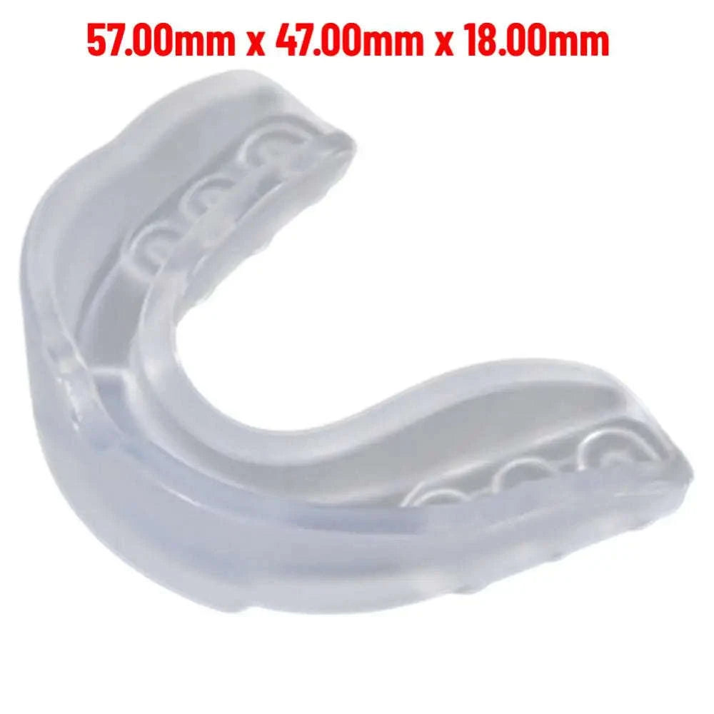 Slim Fit Sports Mouth Guard for Boxing Football Hockey (1–4 Pack)-1X  Black white / China Mainland