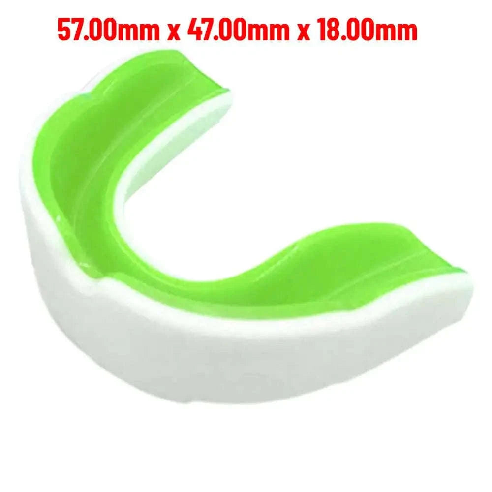 Slim Fit Sports Mouth Guard for Boxing Football Hockey (1–4 Pack)-1X  Black white / China Mainland