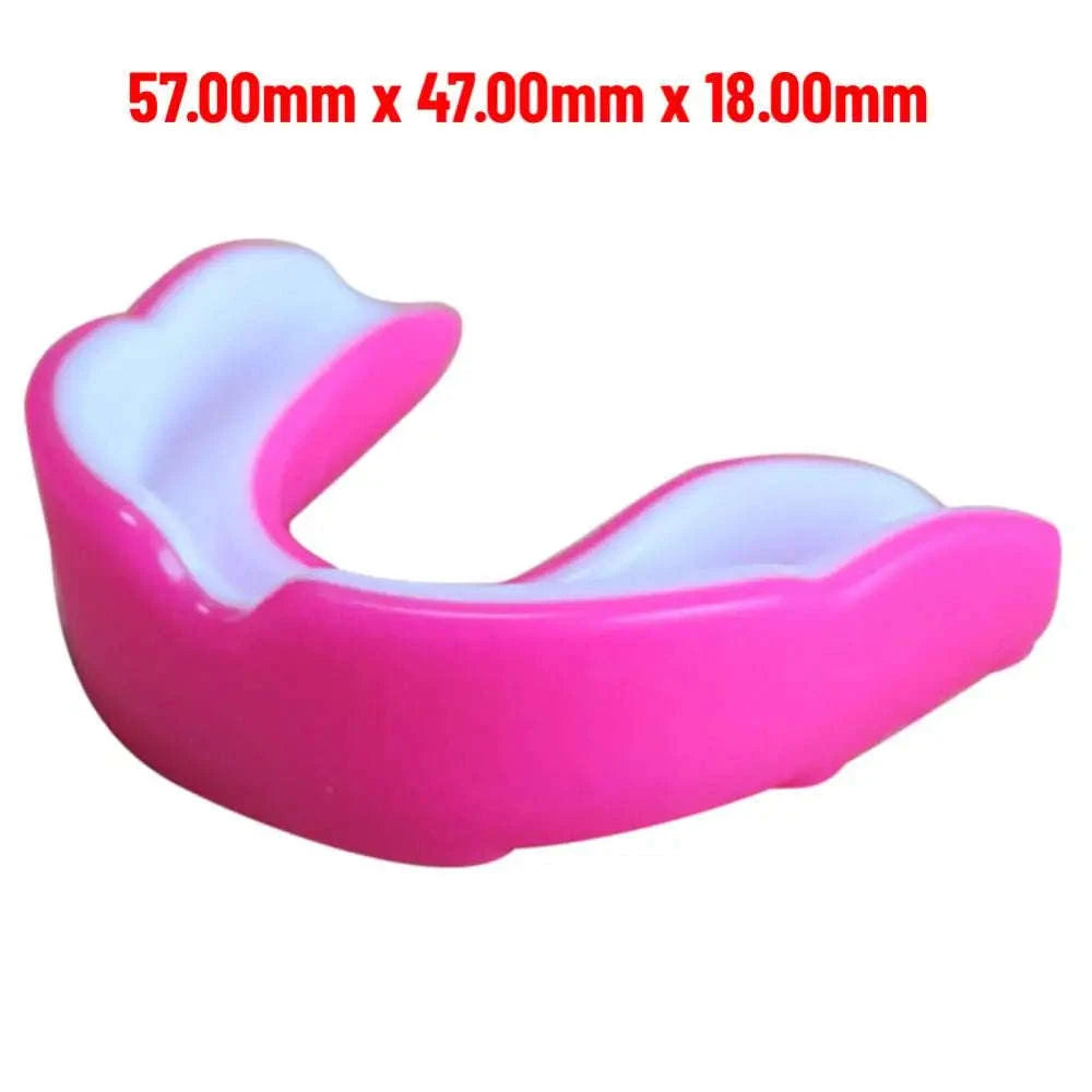 Slim Fit Sports Mouth Guard for Boxing Football Hockey (1–4 Pack)-1X  Black white / China Mainland