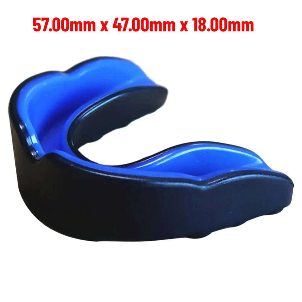 Slim Fit Sports Mouth Guard for Boxing Football Hockey (1–4 Pack)-1X  Black white / China Mainland