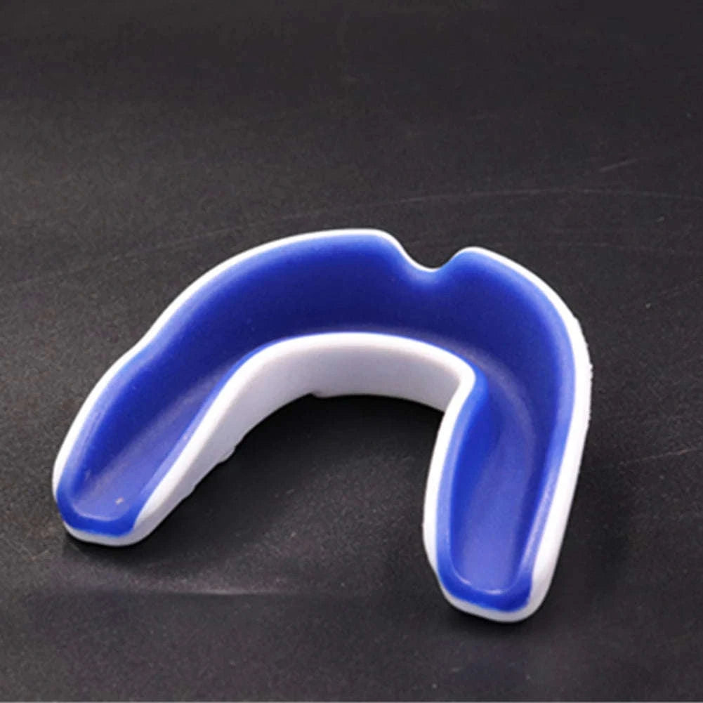 Slim Fit Sports Mouth Guard for Boxing Football Hockey (1–4 Pack)-1X  Black white / China Mainland