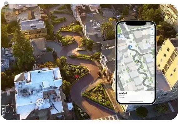 Slimmest Tracker Card for Apple Find My Wallet Tracking-Vingnut-Wireless