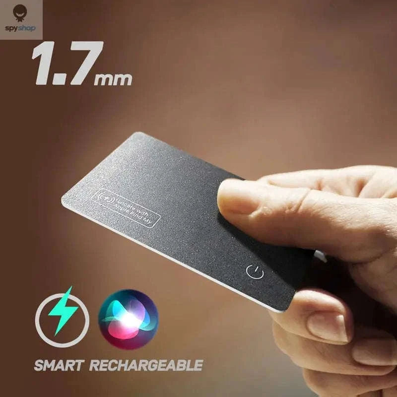Slimmest Tracker Card – Ultra‑Thin Apple Find My Wallet Locator with Wireless Charging-Vingnut-Wireless