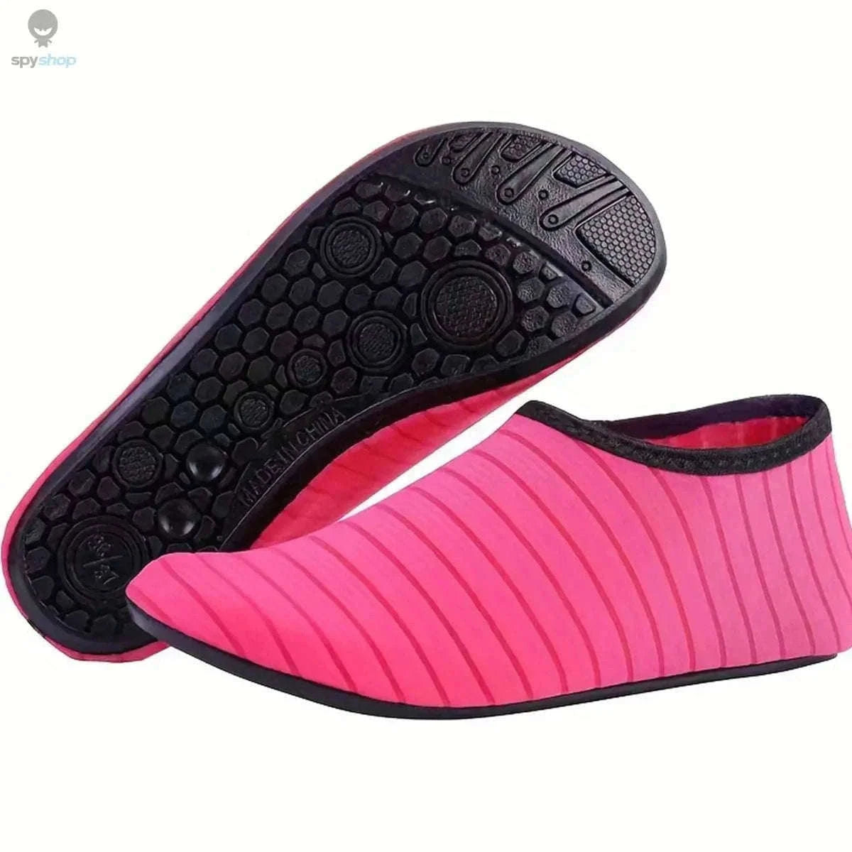 Slipproof Quick-Dry Water Shoes for Beach, Swim and Shore-Stripe Blue / 38-39
