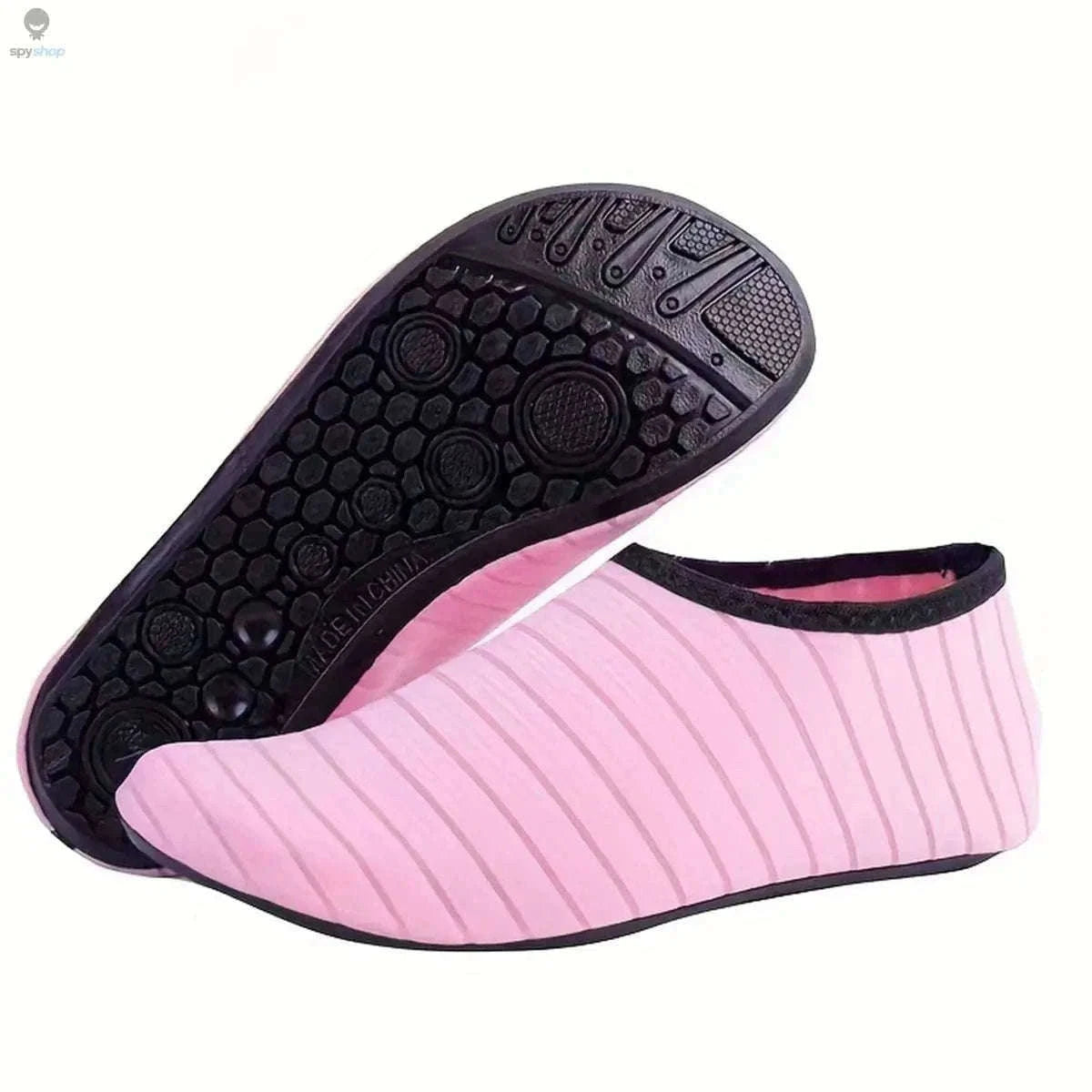 Slipproof Quick-Dry Water Shoes for Beach, Swim and Shore-Stripe Blue / 38-39