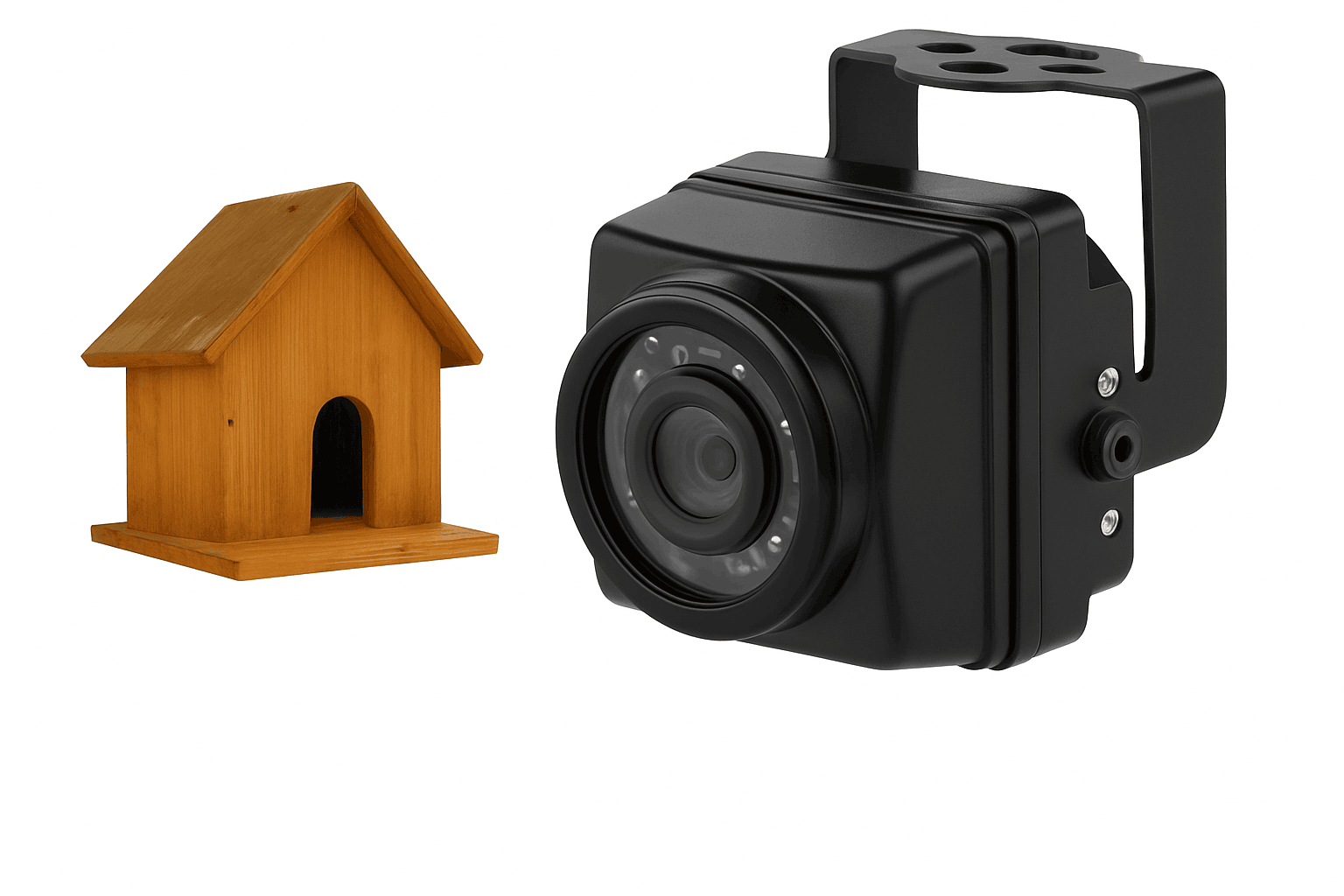 Small Outdoor Mini IR IP POE Security Camera-IMX307 / 3.6mm