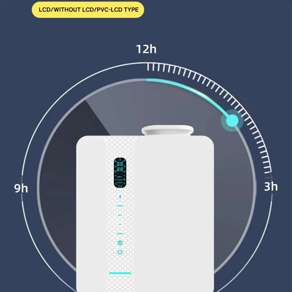 Smart Aroma Diffuser 200ml for Homes and Large Spaces-BLACK Bluetooth WIFI / US / United States