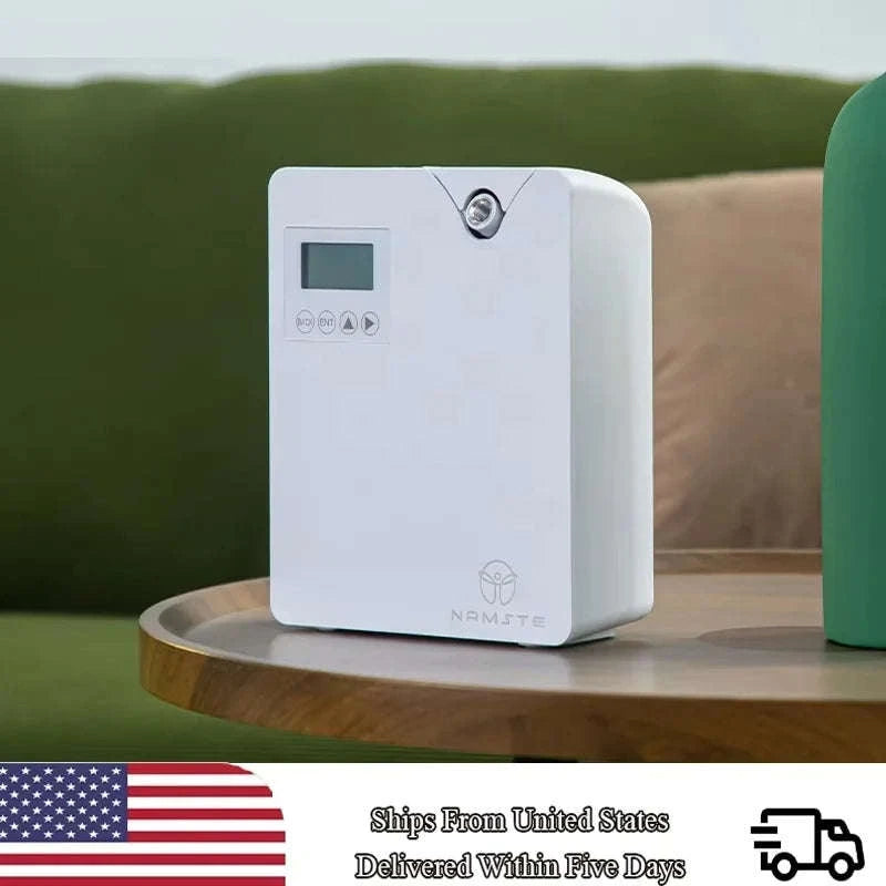 Smart Aroma Diffuser with App, Bluetooth Control and Quiet Mist-067-Black / US / United States