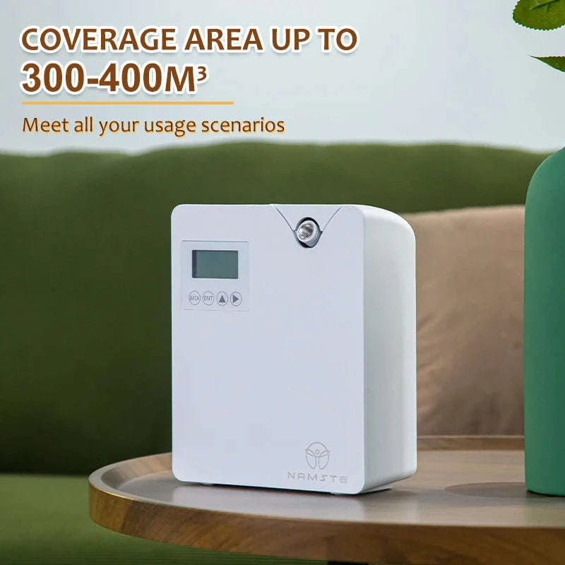 Smart Aroma Diffuser with App, Bluetooth Control and Quiet Mist-067-Black / US / United States