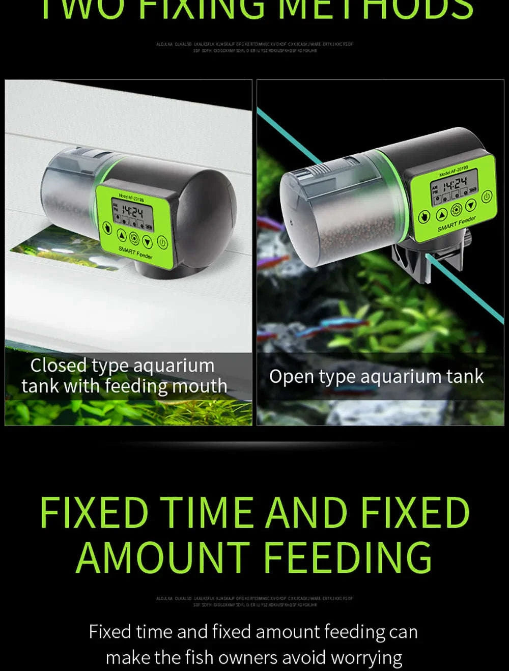 Smart Automatic Fish Feeder with Digital Timer-AF-2019B