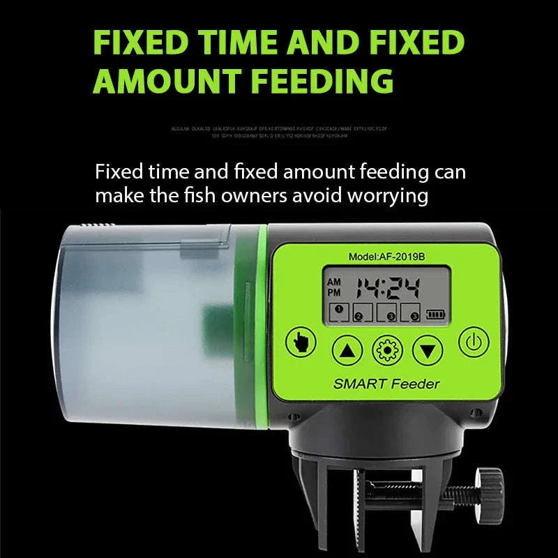 Smart Automatic Fish Feeder with Digital Timer-AF-2019B
