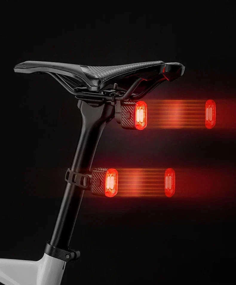 Smart Bicycle Brake Light with Auto Stop & USB-C Rechargeable-Q2