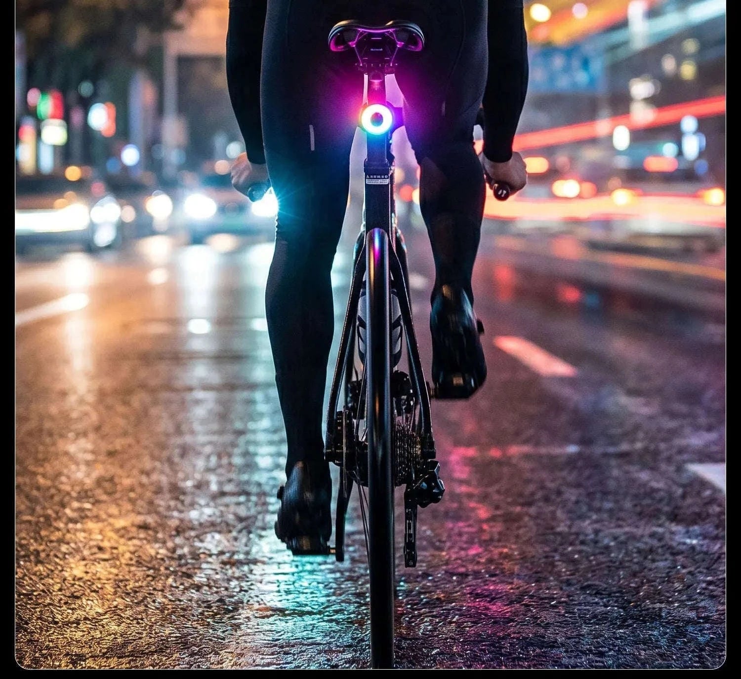Smart Bike Tail Light with Brake Sensing & IPX6 Waterproof-Q1Ultra