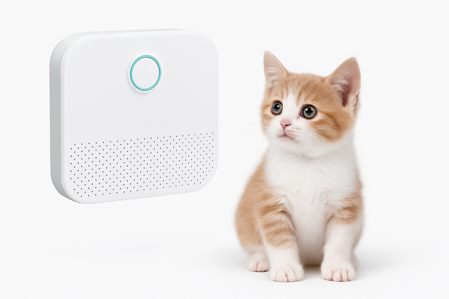 猫トイレの清潔さを保つスマートキャット臭気浄化器