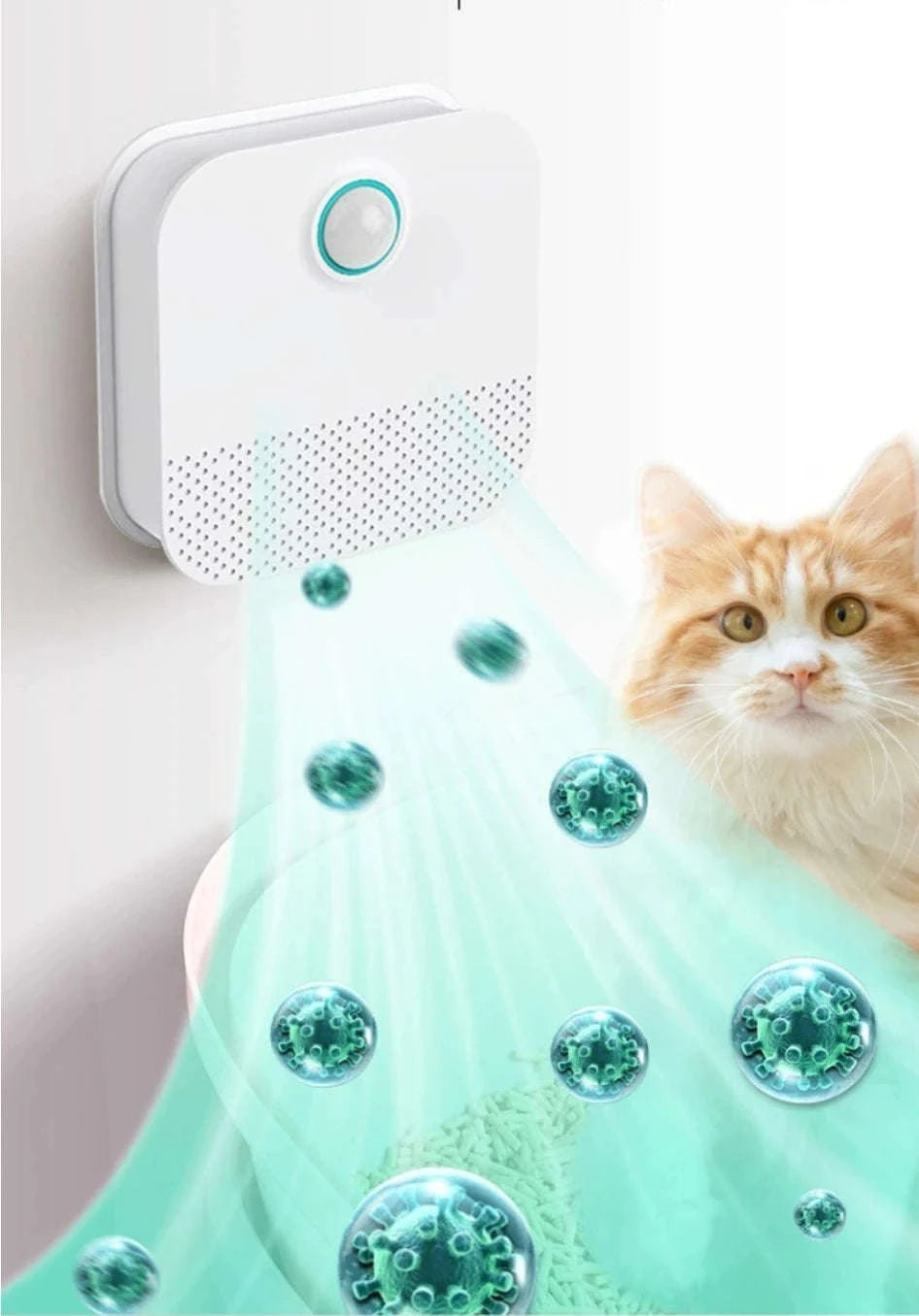 Smart Cat Odor Purifier-WHITE