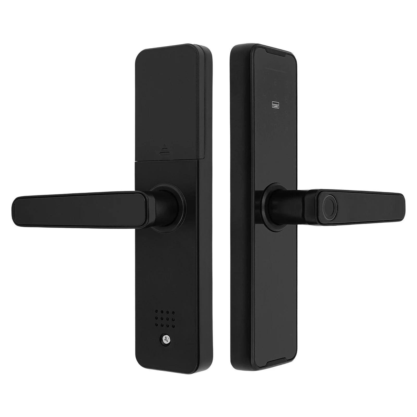 Smart Door Lock with Fingerprint & WiFi Access-black / GERMANY