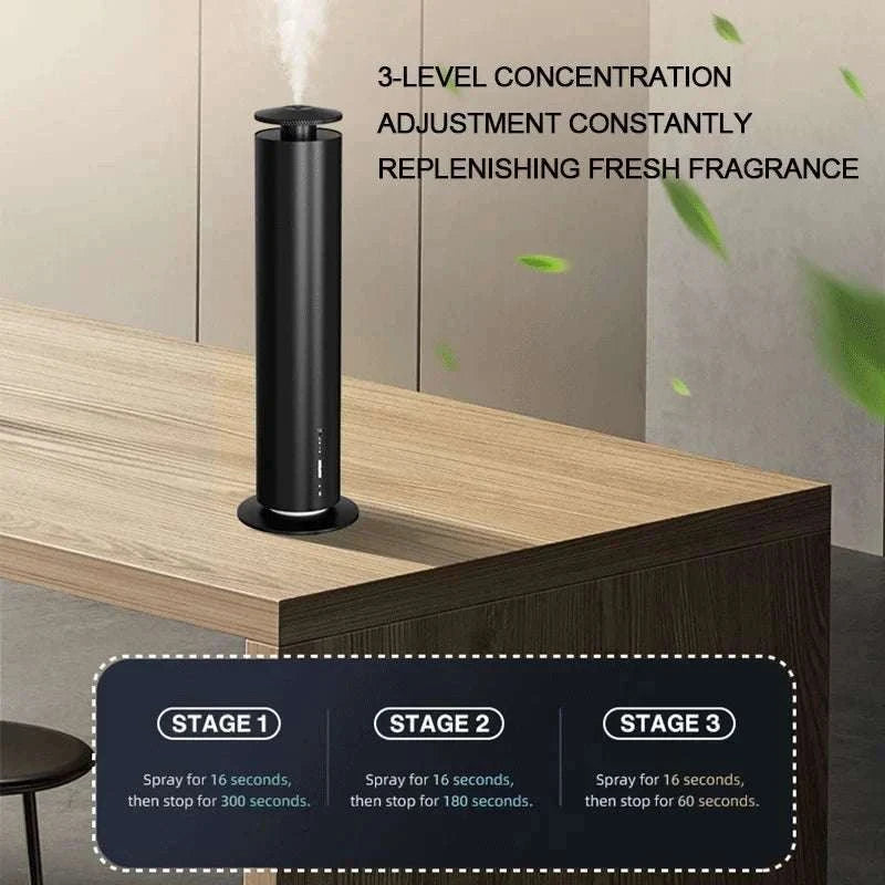 Smart Essential Oil Diffuser 120ml Quiet Aromatherapy Machine-111-Silver-UK / China Mainland