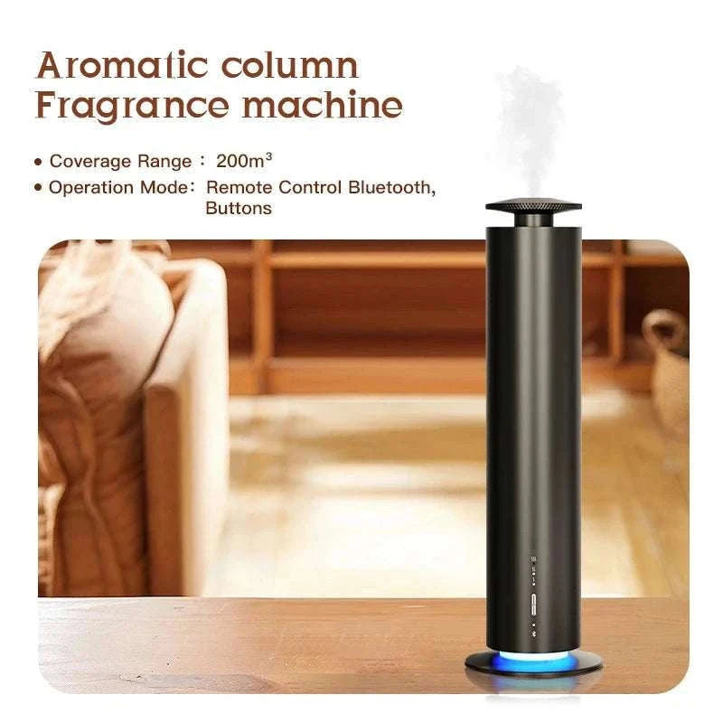 Smart Essential Oil Diffuser 120ml Quiet Aromatherapy Machine-111-Silver-UK / China Mainland
