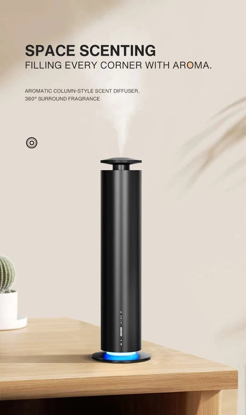 Smart Essential Oil Diffuser 120ml Quiet Aromatherapy Machine-111-Silver-UK / China Mainland