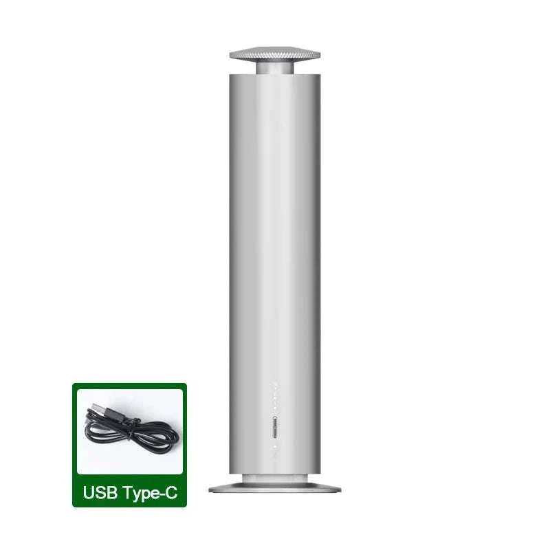Smart Essential Oil Diffuser 120ml Quiet Aromatherapy Machine-111-Silver-UK / China Mainland