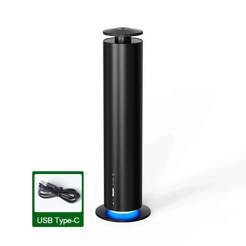 Smart Essential Oil Diffuser 120ml Quiet Aromatherapy Machine-111-Silver-UK / China Mainland