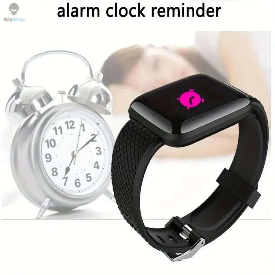 Smart Fitness Watch with Heart Rate and Sleep Tracking-Y68 Silvery