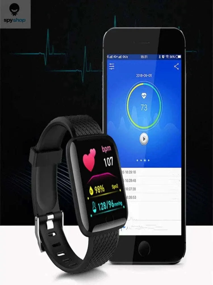 Smart Fitness Watch with Heart Rate and Sleep Tracking-Y68 Silvery