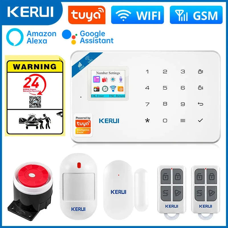Smart Home Security Alarm System-Only Alarm Panel / US Plug