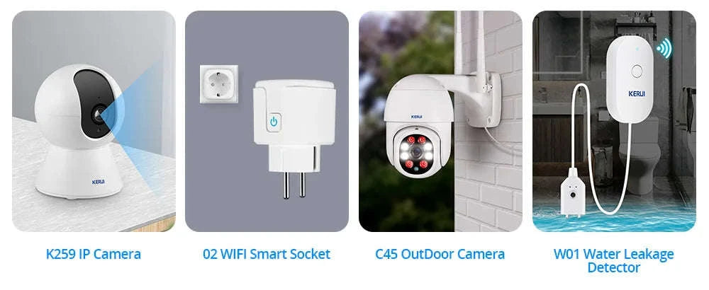 Smart Home Security Alarm System-Only Alarm Panel / US Plug