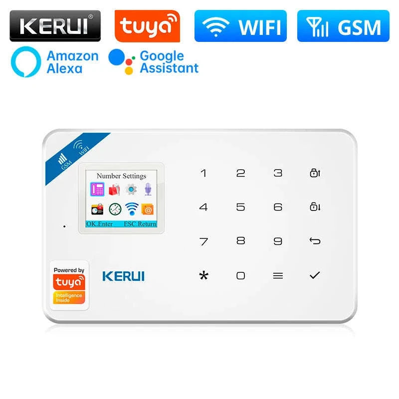 Smart Home Security Alarm System-Only Alarm Panel / US Plug