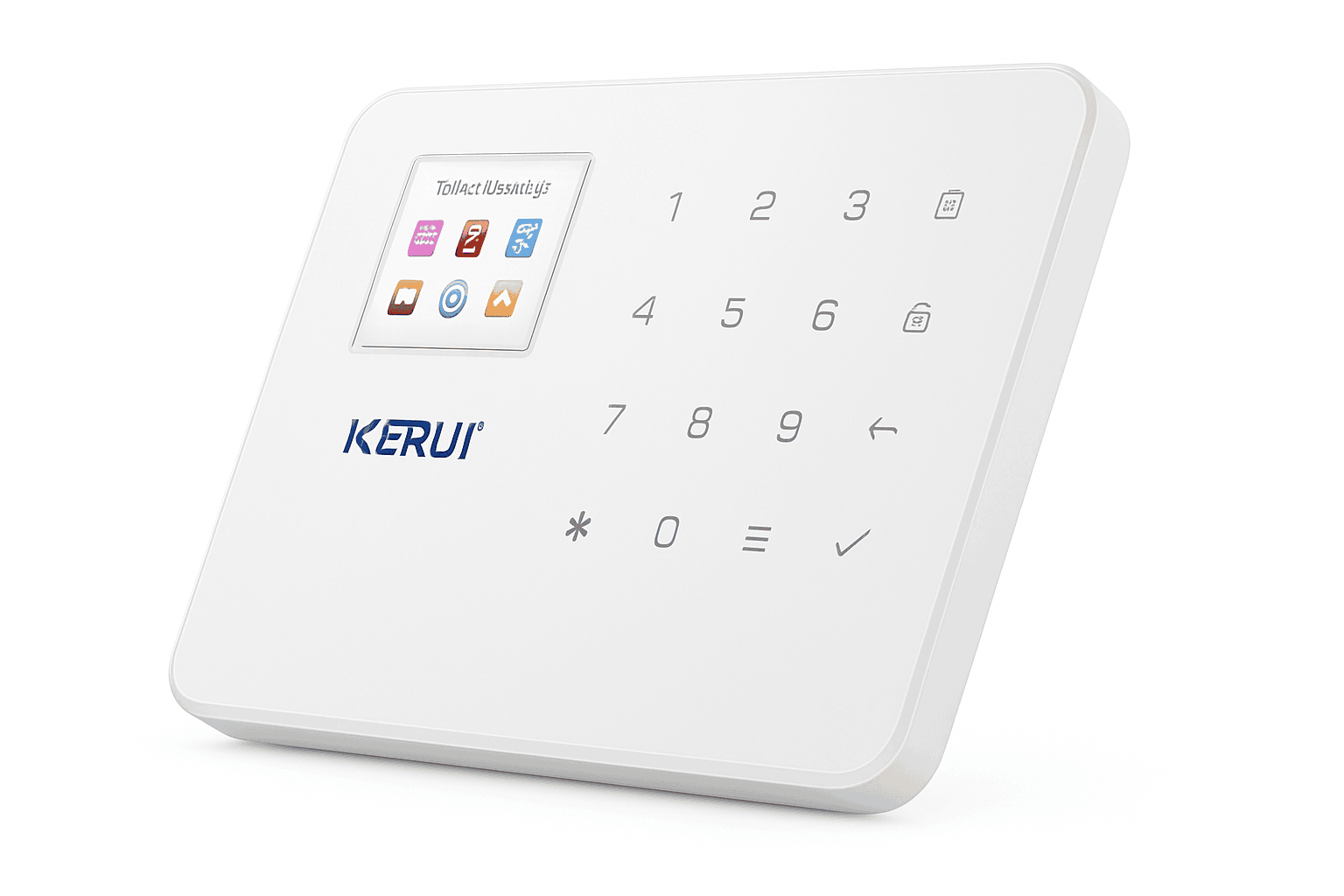 Smart Home Security Alarm System with WiFi, GSM and App Control-Only Alarm Panel / US Plug