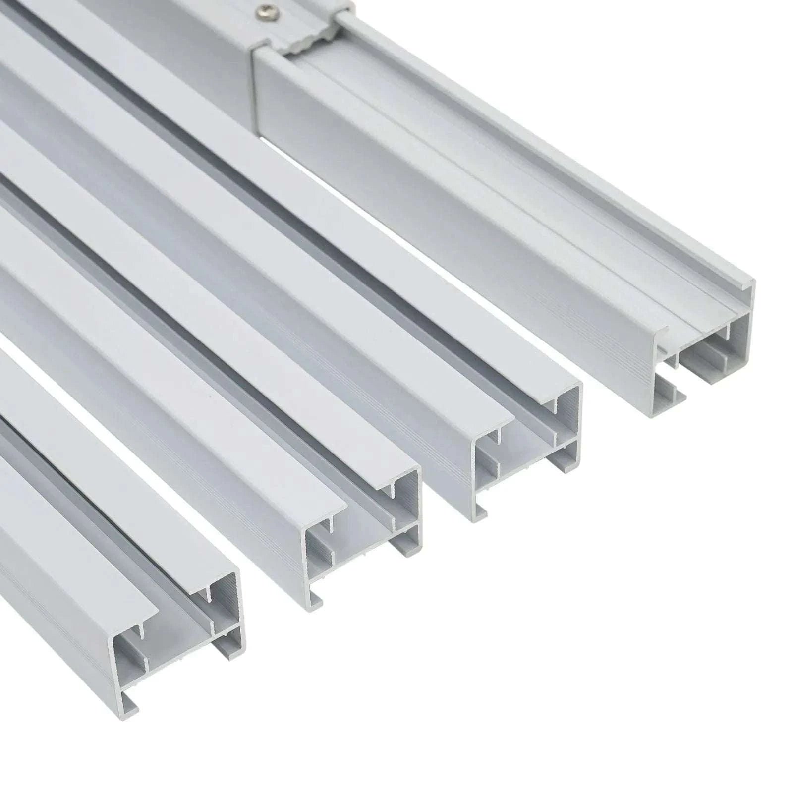 Smart Motorized Curtain Track with Remote, Timer & Quiet 13ft Rail-