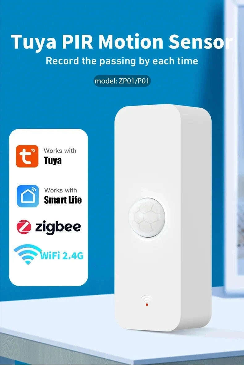 Smart PIR Motion Sensor for Home Automation Routines-WiFI Ver 1PCS