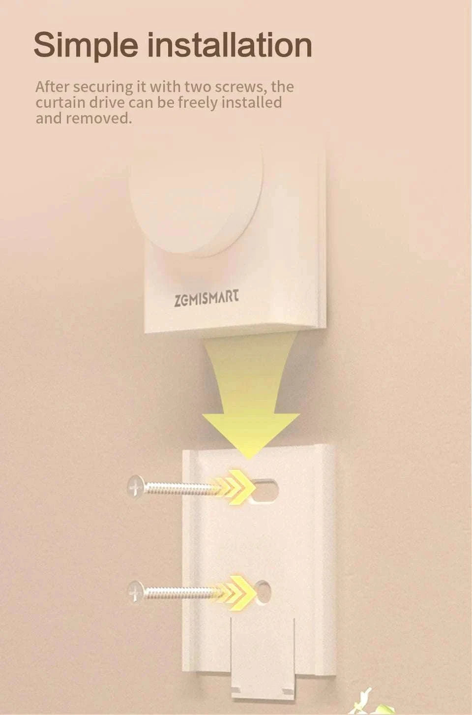 Smart Roller Shade Driver with Matter Thread & Voice Control-Driver with remote / United States