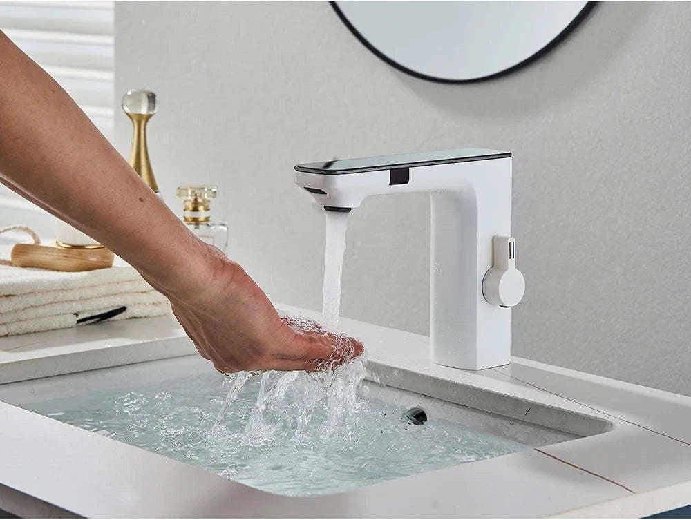 Smart Sensor Basin Faucet-Brushed Grey / CHINA