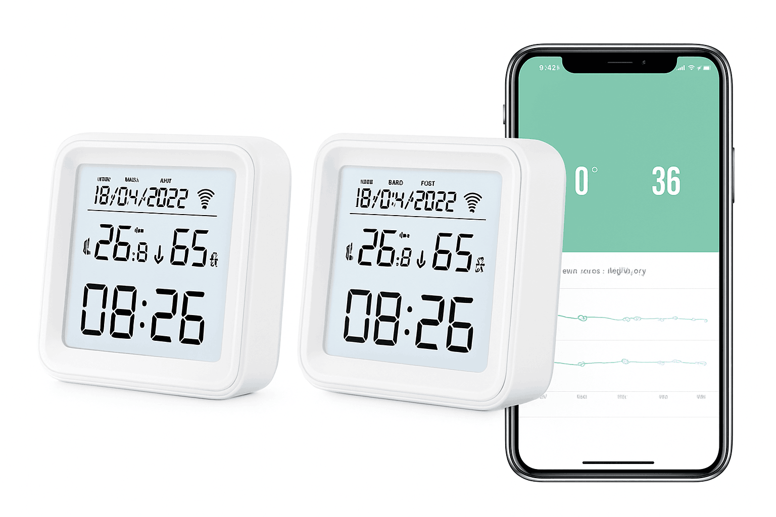 Smart Temperature & Humidity Sensor with App Monitoring-Zigbee Version
