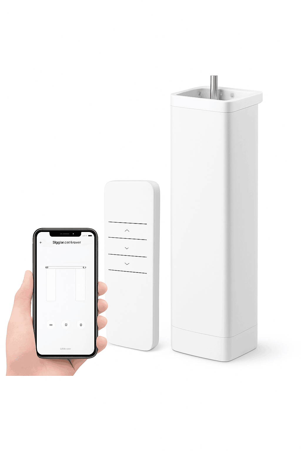 Smart Tuya Electric Curtain Motor 40KG for Quiet Automation-US PLUG (ZIGBEEI) / Motors and remote