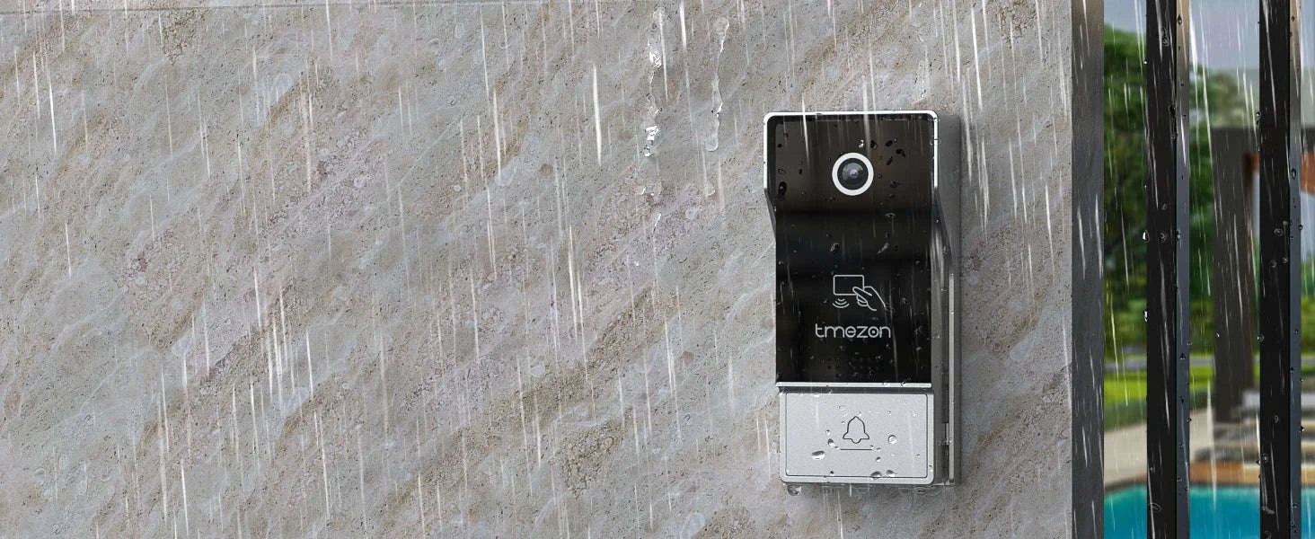 Smart Video Intercom 7" 1080P Screen-4 monitors 1doorbell / spain