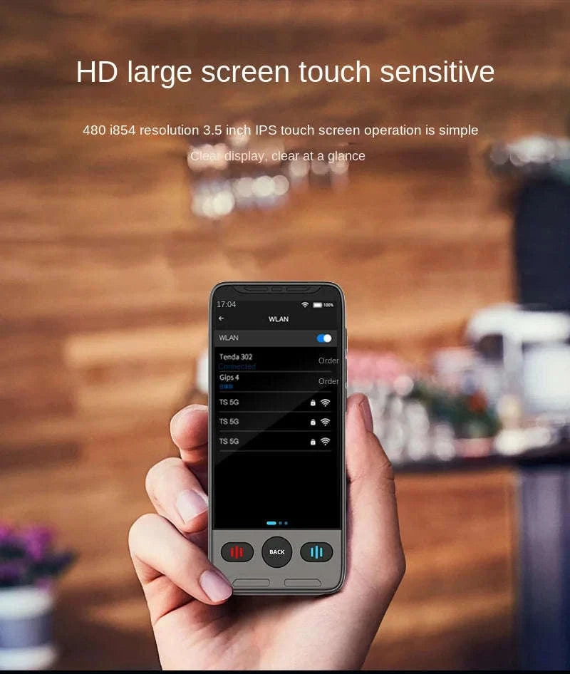 Smart Voice Translator with Touch Screen, HD Camera and Offline Mode-Grey / China Mainland